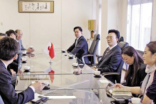 集團(tuán)總裁唐慶余率團(tuán)進(jìn)行赴日考察