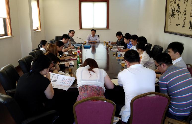 集團(tuán)舉行印刷品廣告用品專(zhuān)員培訓(xùn)會(huì)議