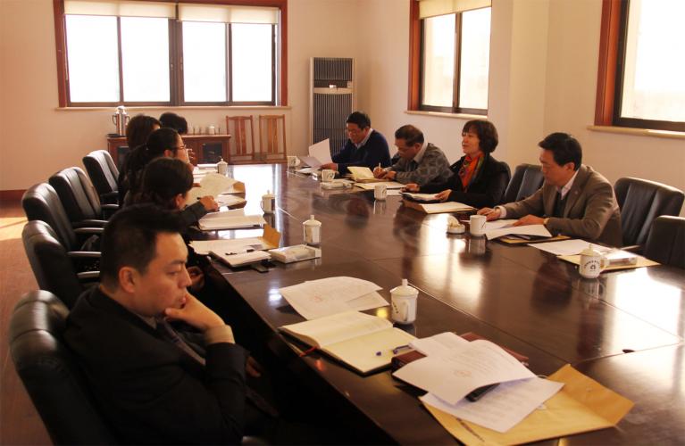 2013年3月15日集團(tuán)黨委召開支部書記會