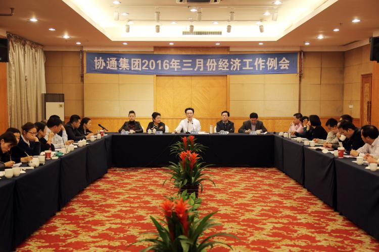 2016年3月5日集團(tuán)召開三月份經(jīng)濟(jì)工作例會